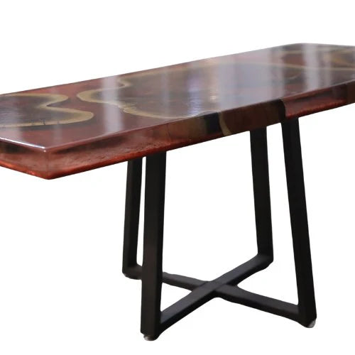 Carob Coffee Table Live Edge-CTM Woodworx