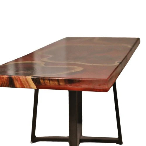 Carob Coffee Table Live Edge-CTM Woodworx