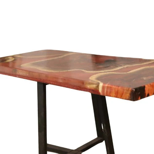 Carob Coffee Table Live Edge-CTM Woodworx